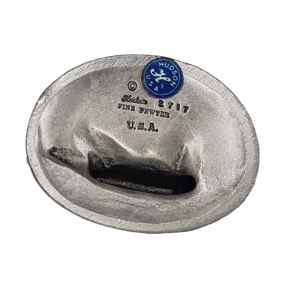 Hudson Pewter USA Foal Baby Horse Lying Down Miniature Figurine 2717 - Picture 5 of 5